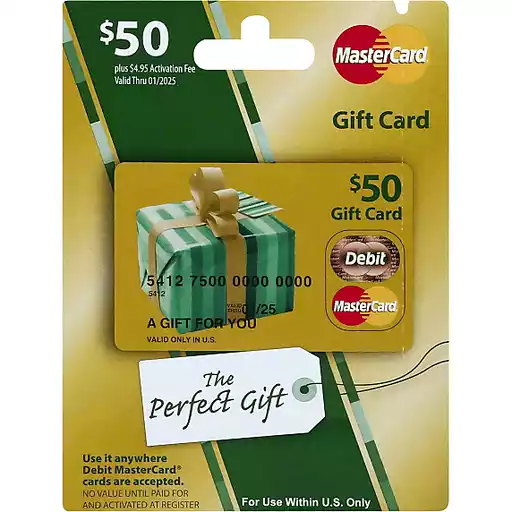Mastercard Gift Card 50 Gift Cards Donelan S Supermarkets
