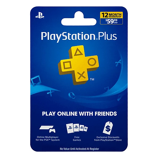 tromme Bemærk venligst Overskyet PlayStation PLUS Gift Card 1 ea | Gift Cards | Fishers Foods