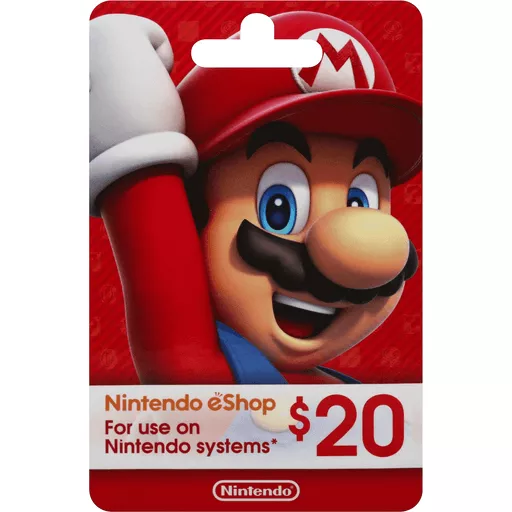 Nintendo Gift Card 20 Gift Cards Carlie C S