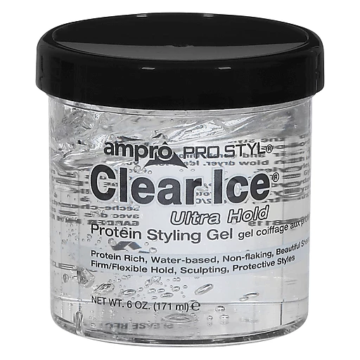 Ampro Pro Styl Clear Ice Ultra Hold Protein Styling Gel 6 oz | Styling  Products | Plaza Extra East