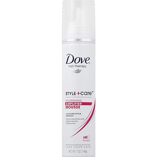 Dove® Hair Therapy Style+Care™ Nourishing Amplifier Mousse 7 oz. Spout-Top  Can | Styling Products | Riesbeck