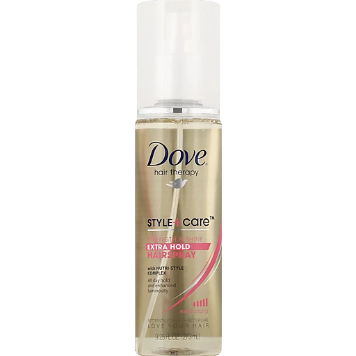 Dove® Hair Therapy Style+Care™ Strength & Shine Extra Hold Hairspray   fl. oz. Spray Bottle | Styling Products | Lake Mills Market