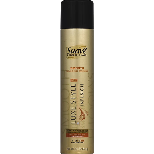 Suave Professionals® Luxe Style Infusion Firm Control 4 Smooth  Anti-Humidity Hairspray  oz. Aerosol Can | Shop | Driskill's Market