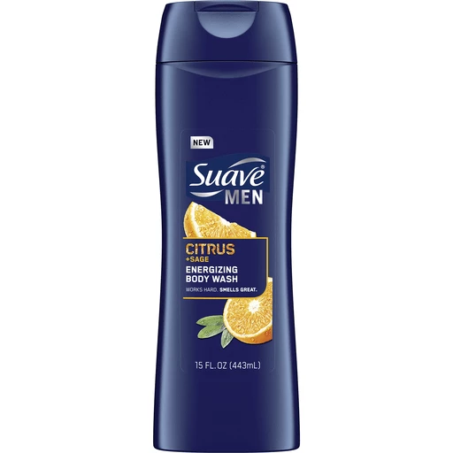Suave Men Body Wash Citrus & Sage, 15 oz | Bar Soap & Body Wash | Festival  Foods Shopping