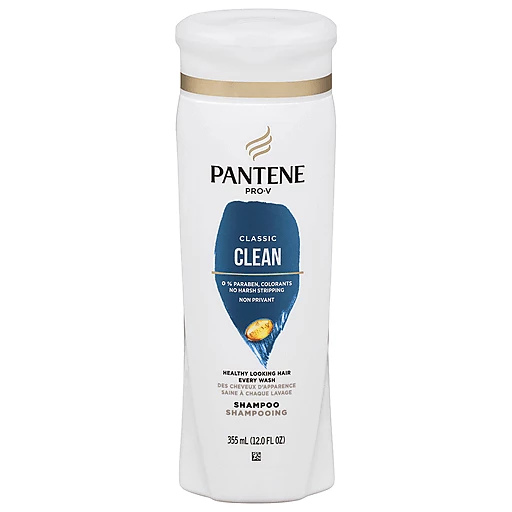 Pantene Shampoo, Classic Clean 12 Fl Oz