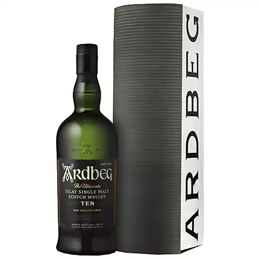 Ardbeg Ten Years Old Single Malt Scotch