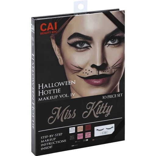 CAI Beauty NYC Halloween Hottie Makeup Set, Miss Kitty, 10 Piece | Shop |  Sun Fresh