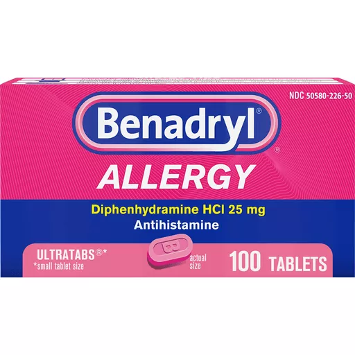 Will benadryl reduce swelling in throat