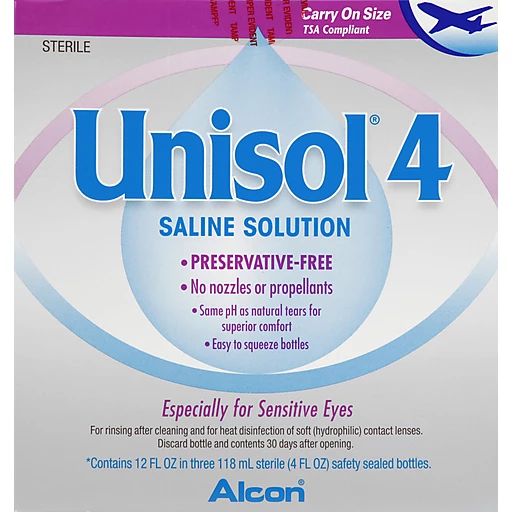 Alcon unisol 4 preservative free cognizant florida