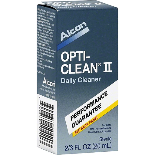 opti-clean ii by alcon