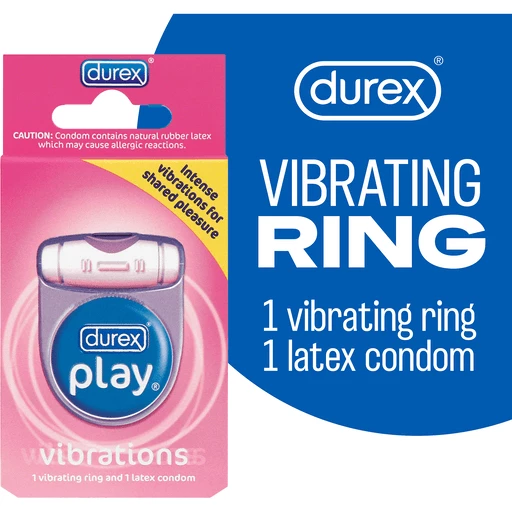 Reden impliceren Spanje Durex Play Vibrating Pleasure Ring - Sensual vibrations to help enhance  pleasure and satisfaction for both partners – Battery and Condom included -  Waterproof | Personal Care | Leppinks Food Centers