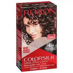 Revlon Permanent Hair Color, Dark Brown 30 1 ea | Hair Coloring | Leppinks  Food Centers