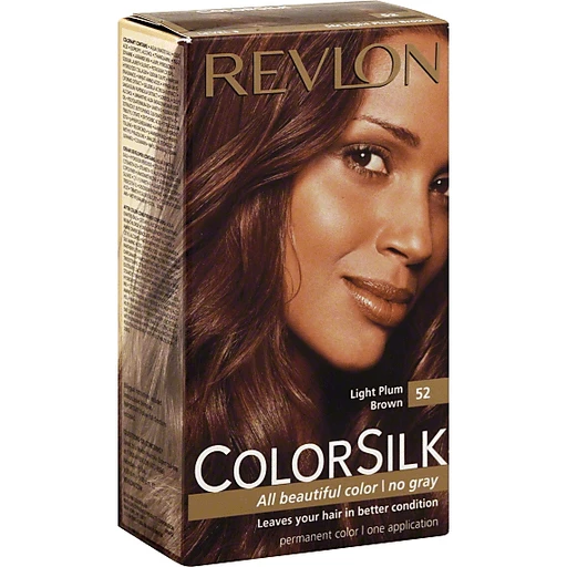 Colorsilk ColorSilk Permanent Color, Light Plum Brown 52, Level 3 | Hair &  Body Care | Superlo Foods