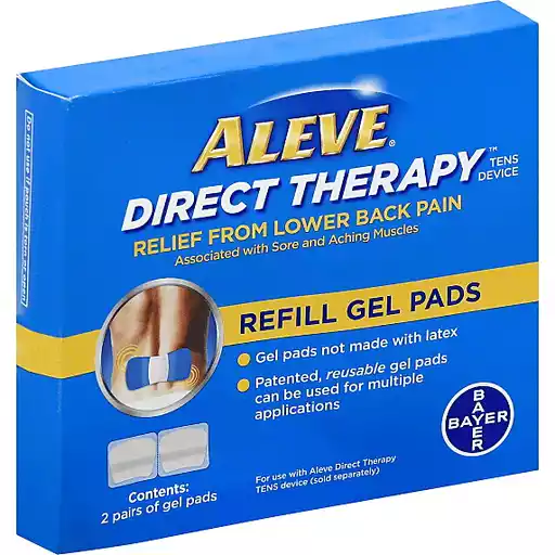 aleve direct therapy gel pads target