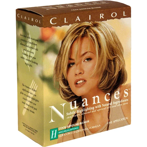 Clairol Nuances Highlighting Kit, Cool Sandune Blonde | Shop | Superlo Foods