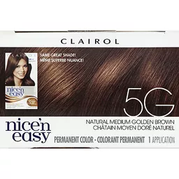 Clairol Nice 'N Easy Permanent Hair Color 5G Natural Medium Golden Brown 1  kit | Hair Coloring | Festival Foods Shopping