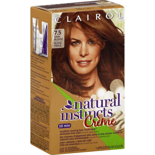 Clairol Natural Instincts Semi-Permanent Hair Color  Rich Dark Blonde 1  Kit | Styling Products | D'Agostino