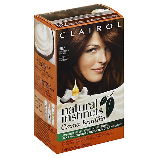 Clairol Natural Instincts Non-Permanent Hair Color Crema Keratina Hair  Color Chocolate Brown 5BZ Chocolate Creme 1 Kit | Shop | Nam Dae Mun Farmers