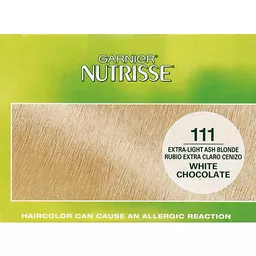Garnier Nutrisse Nourishing Hair Color Creme, 111 Extra-Light Ash Blonde ( White Chocolate), 1 kit | Hair Coloring | Miller and Sons Supermarket