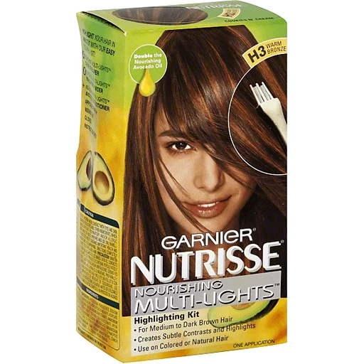 Garnier® Nutrisse® Multi-Lights™ Highlighting Kit H3 Warm Bronze 1 Kit Box  | Stuffing | Foodtown