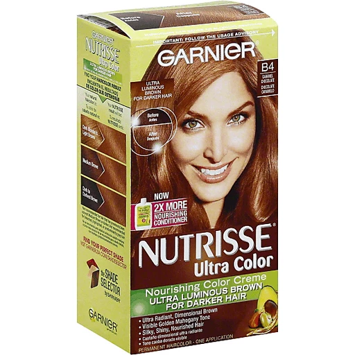 Nutrisse Ultra Color Permanent Haircolor, Caramel Chocolate B4 | Shop |  Service Food Market