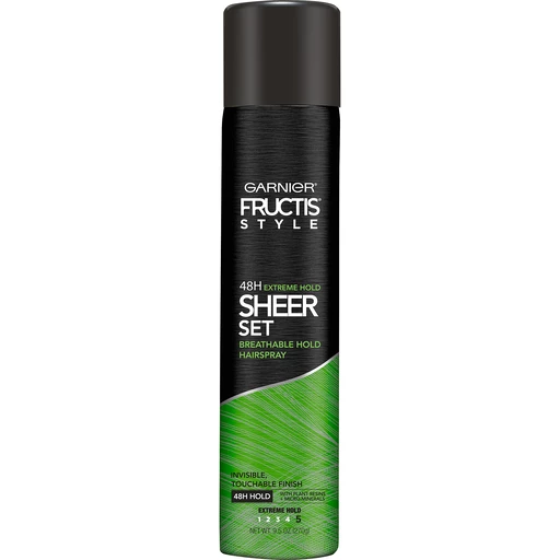 Garnier Fructis Style Sheer Set Breathable Hold Hairspray, Extreme Hold,   oz. | Health & Personal Care | Price Cutter