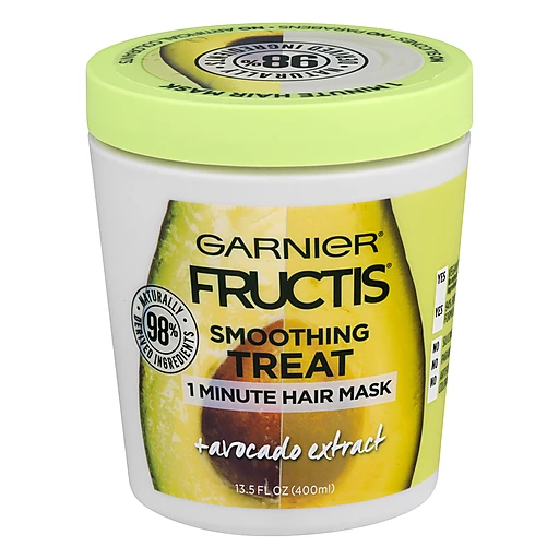 Garnier Fructis Smoothing Treat 1 Minute Hair Mask with Avocado Extract,   oz. | Conditioners | Festival Foods Shopping