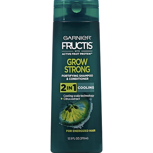 Garnier Fructis Grow Strong Cooling 2-In-1 Shampoo and Conditioner for Men,   fl. oz. | Hair & Body Care | Festival Foods Shopping