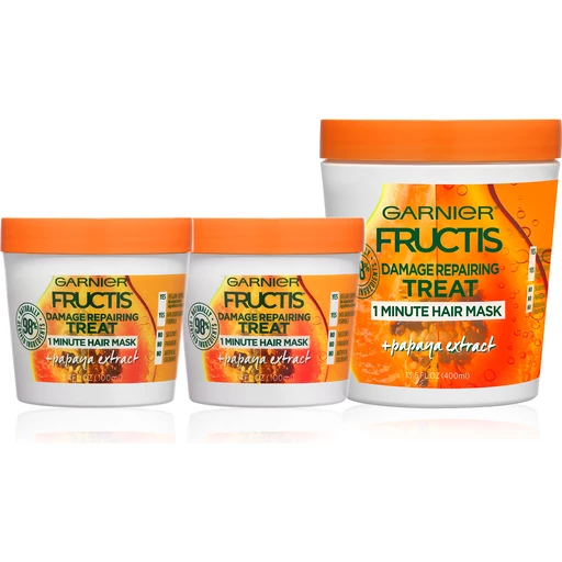 Garnier Fructis Hair Treats with Papaya Extracts, 3 count | Shop | Food  Country USA