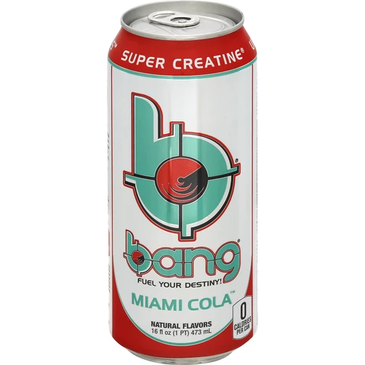 Bang Super Creatine Energy Drink Miami Cola Buehler S