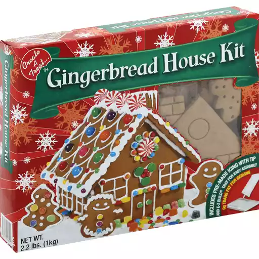 gingerbread house kit asda