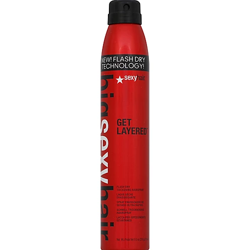 Big Sexy Hair Hairspray, Flash Dry Thickening, Get Layered | Styling  Products | Food Country USA