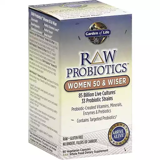 Garden Of Life Raw Probiotics Probiotics Women 50 Wiser