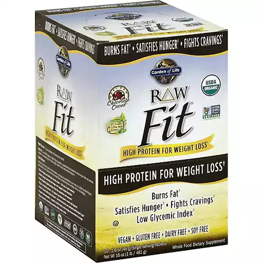 Garden Of Life Raw Fit High Protein For Weight Loss Chocolate