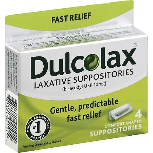 Dulcolax Medicated Laxative Suppository
