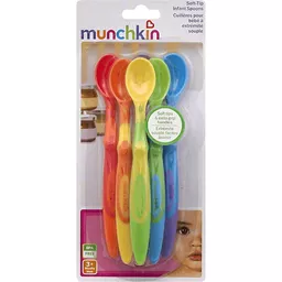 Munchkin Infant Spoons, Soft Tip, 3+ Months, Accessories