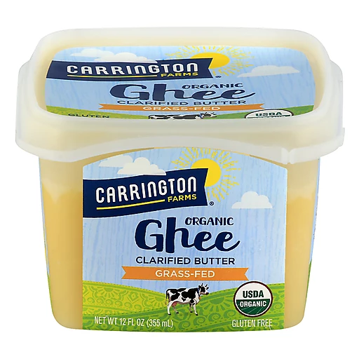 Carrington Farms Organic Clarified Butter Ghee 12 oz | More Oils &  Shortening | Piggly Wiggly NC