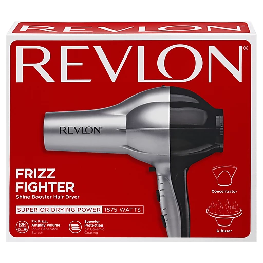 Revlon Frizz Fighter Shine Booster Hair Dryer 1 ea | Shop | Lake Mills  Market
