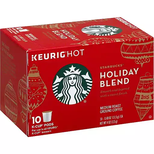 starbucks holiday blend k cups 72 count