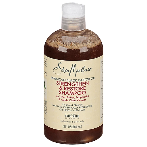 Moisture Shampoo, Strengthen & Restore, Jamaican Black Castor Oil 13 Fl Oz | Shampoo & | Fresh Market