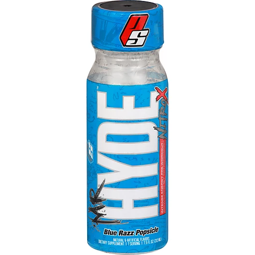 Hyde Pre-Workout, Blue Razz Popsicle, Nitro X, Shop