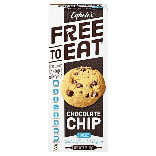 Cybele S Free To Eat Cookies Chocolate Chip Gluten Free Sendik S Food Market