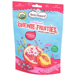 Torie & Howard Chewie Fruities Organic Original Pomegranate & Nectarine  Candy Chews 4.0 oz | Shop | Central Market