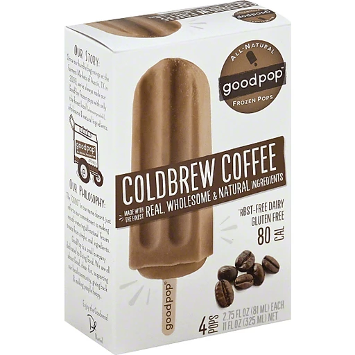 GoodPop Pops, Coldbrew Coffee | Popsicles | Needler's Fresh Market