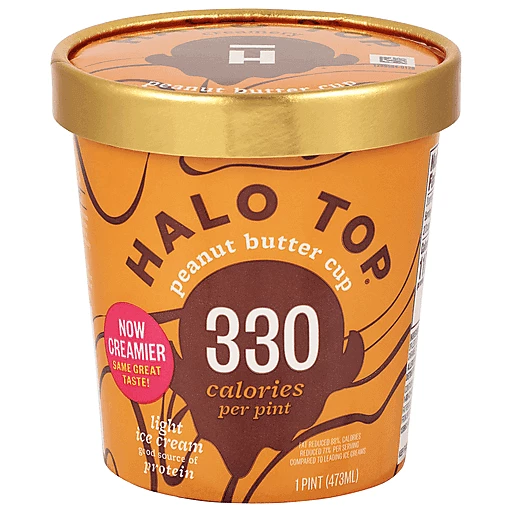 Mellemøsten Analytisk Bøde Halo Top Ice Cream, Light, Peanut Butter Cup 1 pt | Chocolate | Sullivan's  Foods