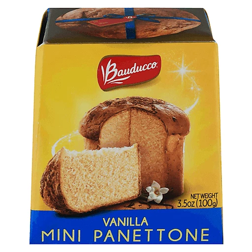 Bauducco Vanilla Mini Panettone 3.5 oz, Shop
