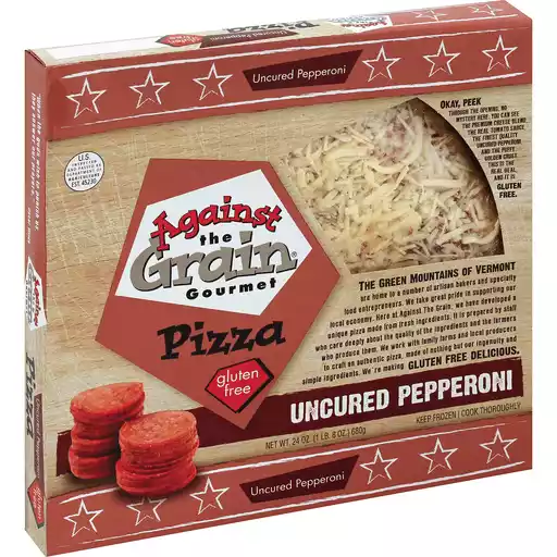 Against The Grain Gourmet Pizza Uncured Pepperoni Pizza