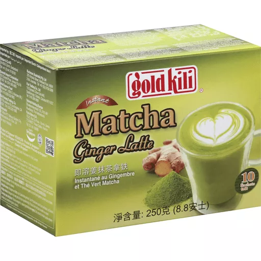 Matcha ginger latte fight arena