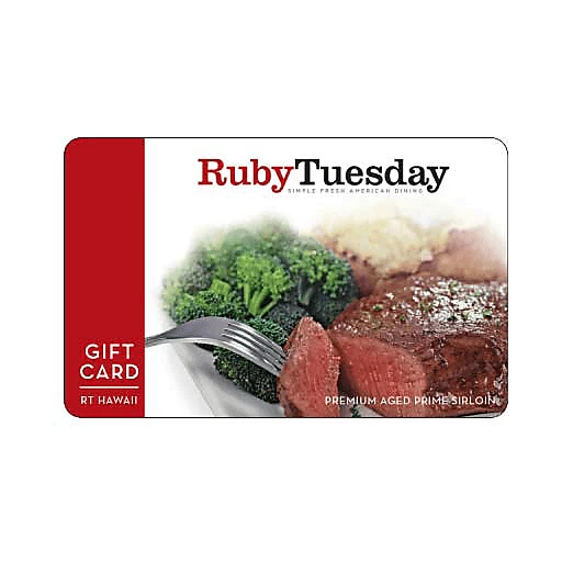 ruby tuesday hawaii delivery