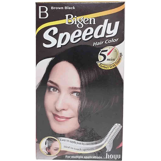 Bigen Hair Color Speedy B-Brown Black | 40g | Hair Care | Walter Mart